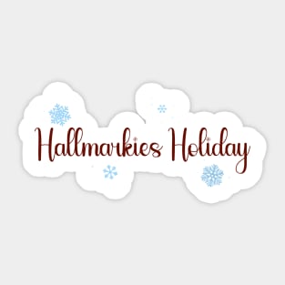 Hallmarkies Holiday Sticker